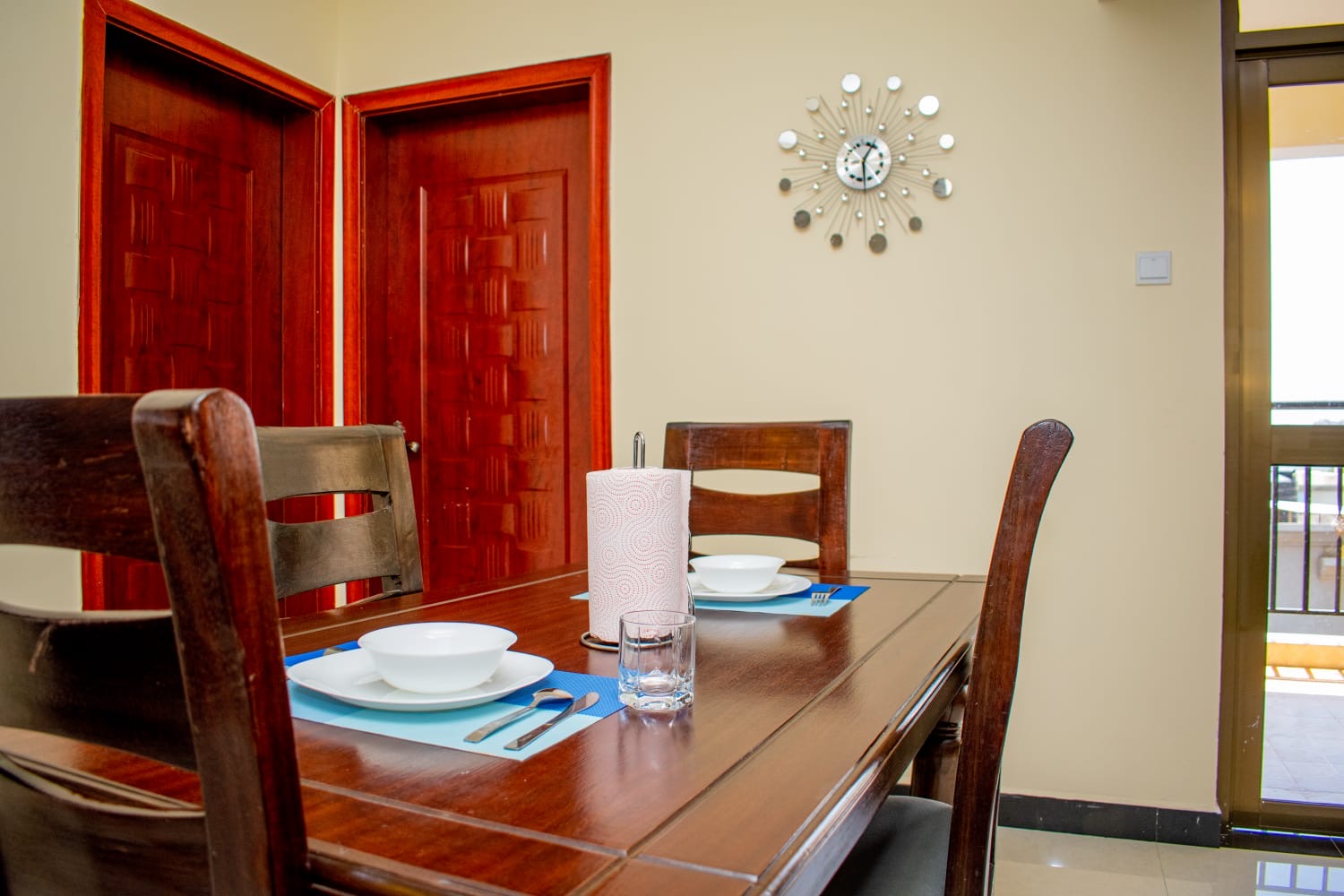 Contemporary dining table
