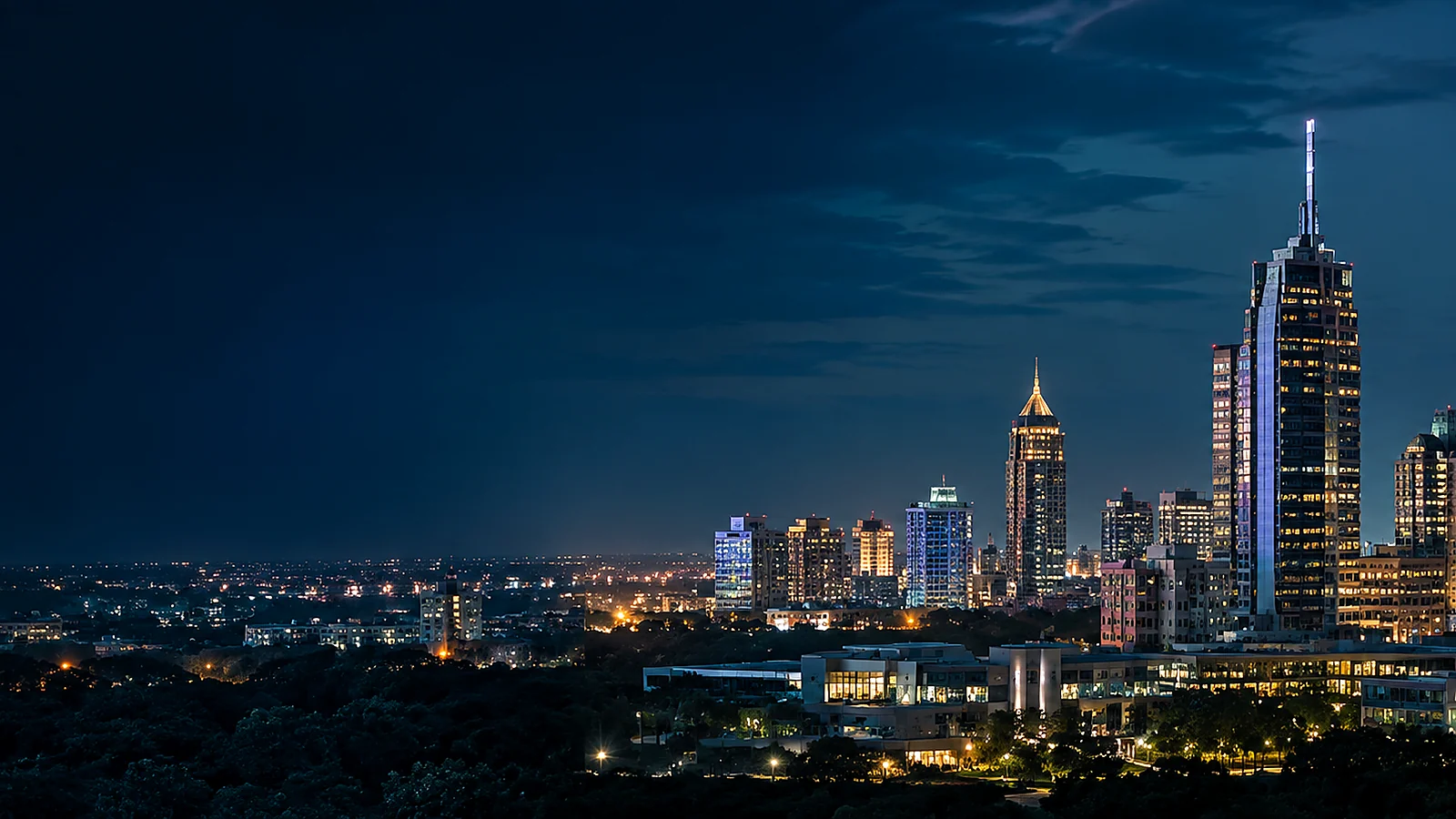Modern Nairobi business workspace with professionals and digital tools