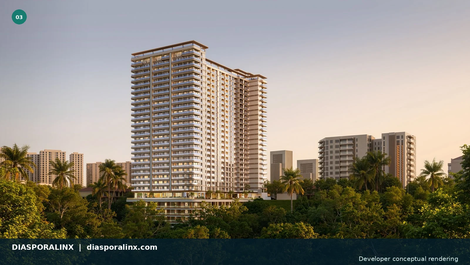Project skyline — developer conceptual rendering